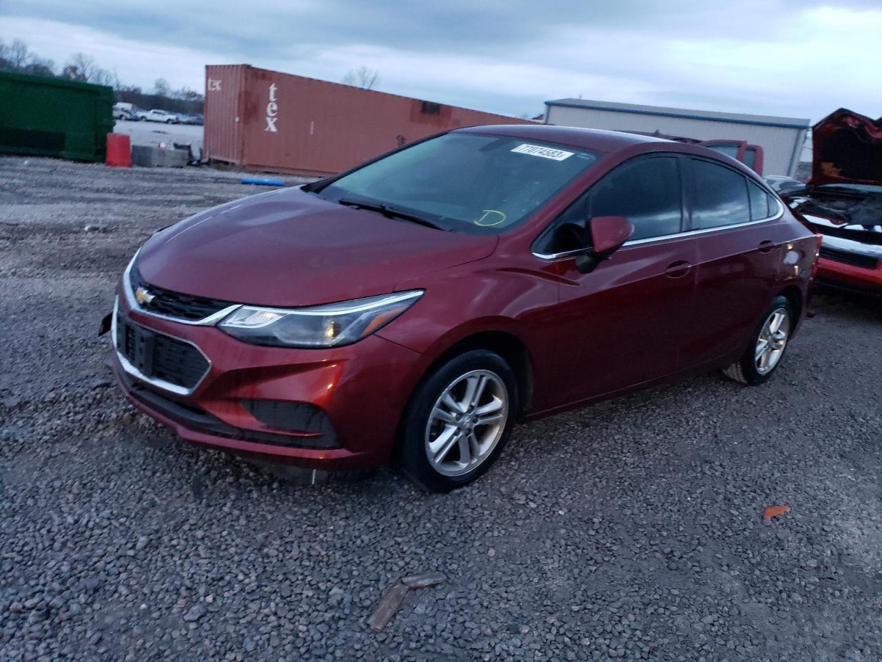 Image 1 of 2016 CHEVROLET CRUZE LT 2016 with VIN 1G1BE5SM6G7256936