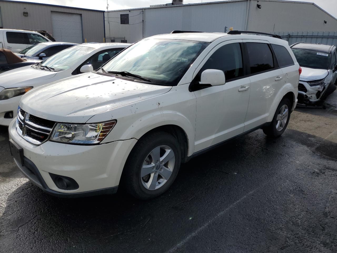 Image 1 of 2012 DODGE JOURNEY SXT 2012 with VIN 3C4PDCBGXCT387632