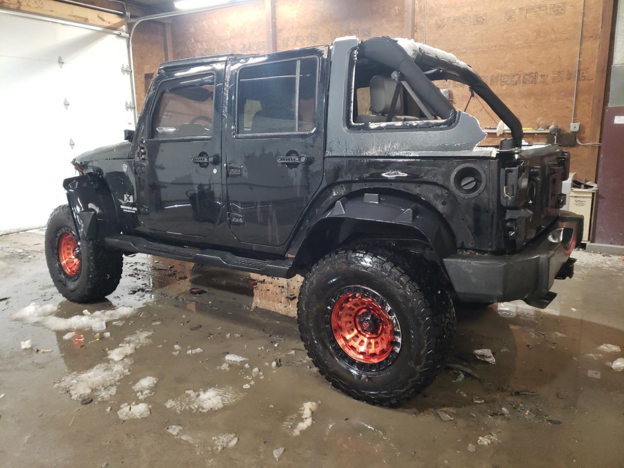 Image 2 of 2008 JEEP WRANGLER UNLIMITED X 2008 with VIN 1J4GA39198L611285