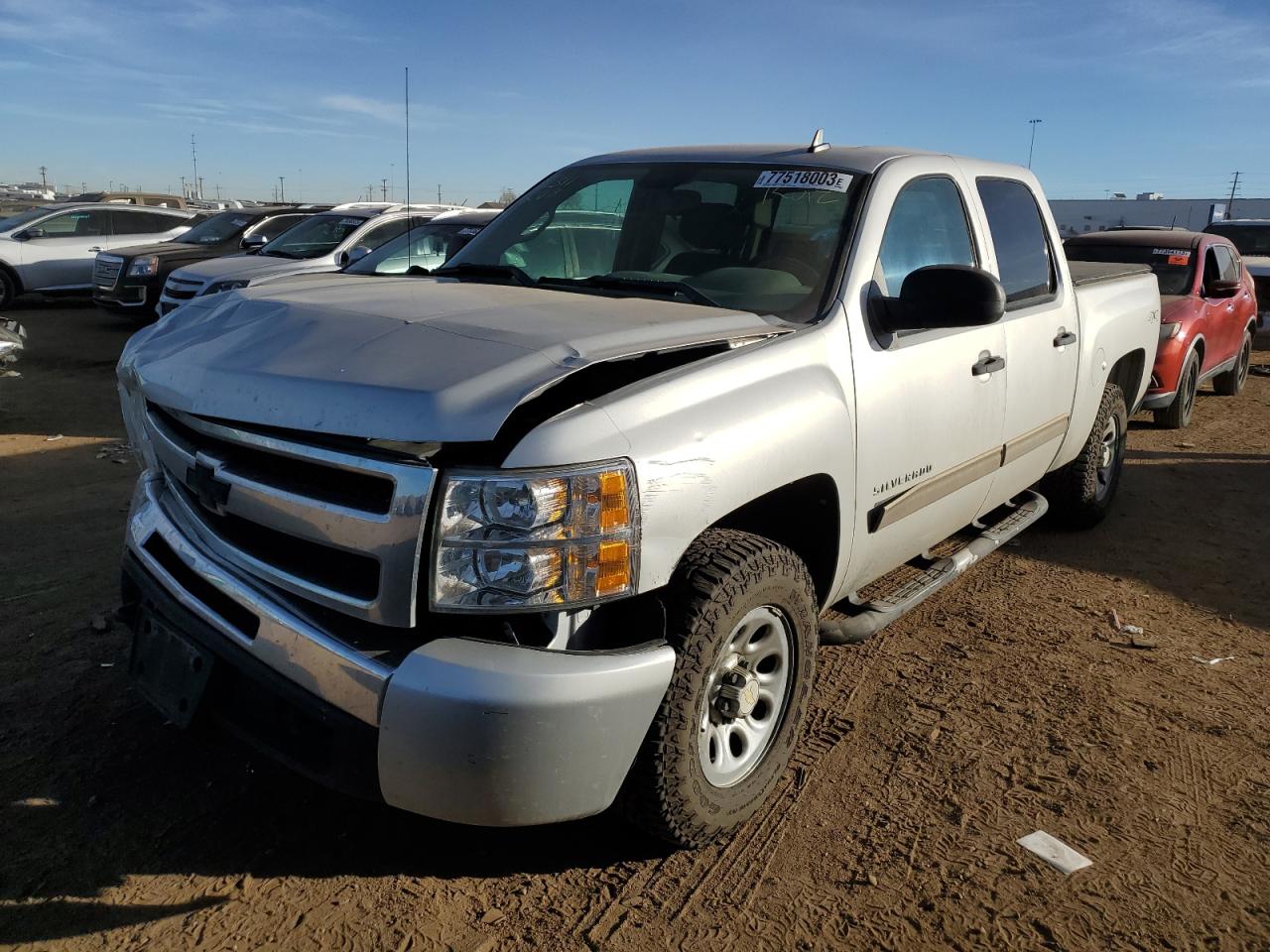 Image 1 of 2011 CHEVROLET SILVERADO K1500 LS 2011 with VIN 3GCPKREA8BG369783