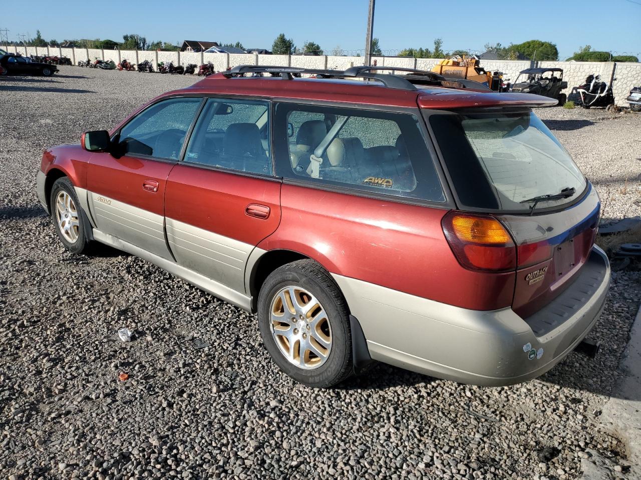 Изображение 2 2002 SUBARU LEGACY OUTBACK LIMITED 2002 с VIN 4S3BH686427603217