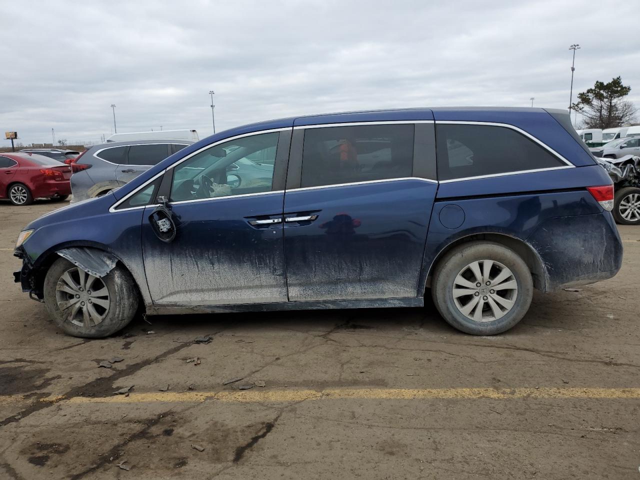 Изображение 1 2015 HONDA ODYSSEY EXL 2015 с VIN 5FNRL5H60FB075070