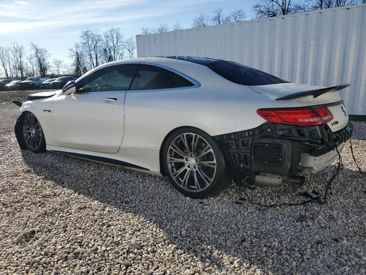 Image 2 of 2015 MERCEDES-BENZ S 63 AMG 2015 with VIN WDDXJ7JB3FA001687