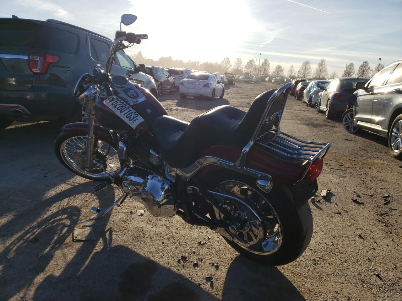 Изображение 3 2007 HARLEY-DAVIDSON FXST CUSTOM 2007 с VIN 1HD1JL5117Y056088