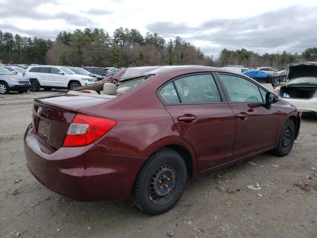 Image 3 of 2012 HONDA CIVIC LX 2012 with VIN 19XFB2F52CE323819