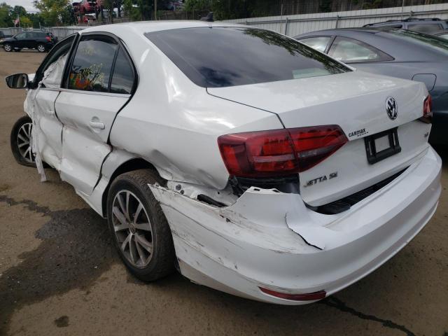 Image 3 of 2017 VOLKSWAGEN JETTA SE 2017 with VIN 3VWDB7AJ5HM393513
