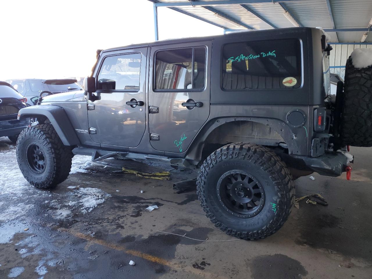 Изображение 2 2014 JEEP WRANGLER UNLIMITED SPORT 2014 с VIN 1C4BJWDG1EL277536