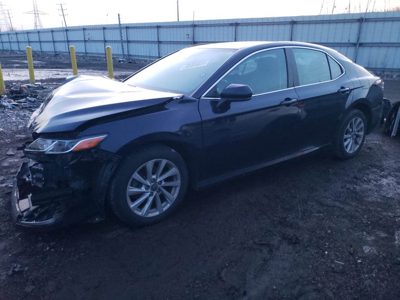 Image 1 of 2022 TOYOTA CAMRY LE 2022 with VIN 4T1C11BK0NU055042