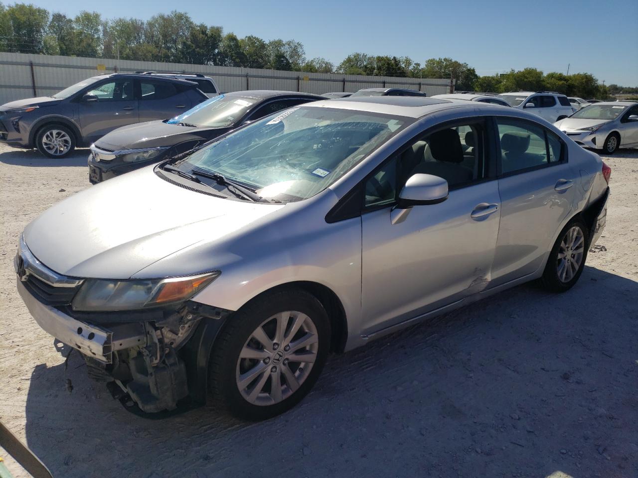 Obraz 1 z 2012 HONDA CIVIC EX 2012 z VIN 19XFB2F85CE108994