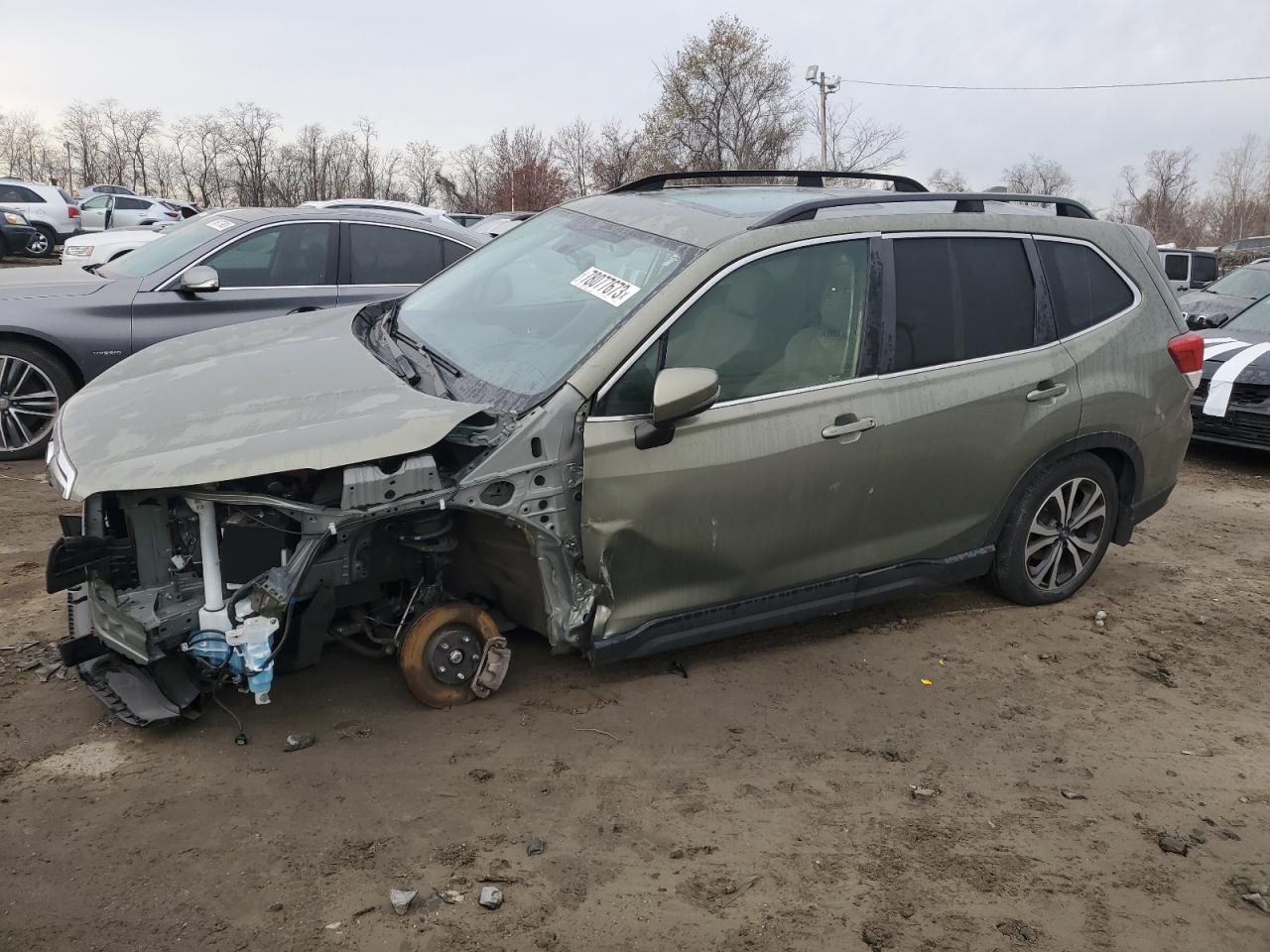 Image 1 of 2019 SUBARU FORESTER LIMITED 2019 with VIN JF2SKASC4KH448392