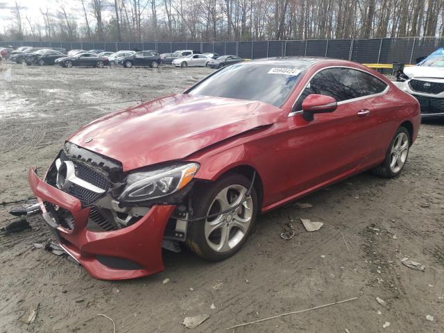 Image 1 of 2017 MERCEDES-BENZ C 300 4MATIC 2017 with VIN WDDWJ4KBXHF338467