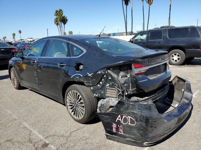 Image 3 of 2018 FORD FUSION TITANIUM/PLATINUM 2018 with VIN 3FA6P0D96JR233578