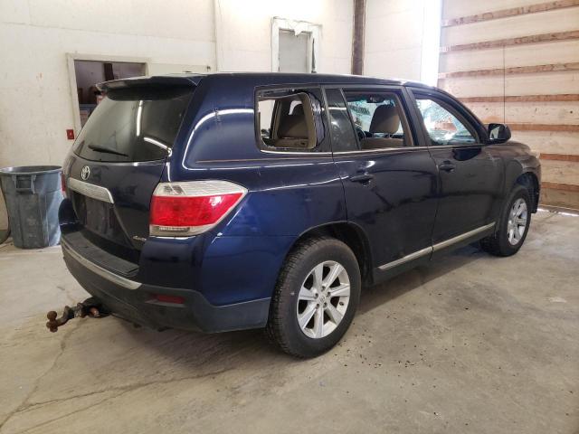 Изображение 3 2011 TOYOTA HIGHLANDER BASE 2011 с VIN 5TDBK3EH7BS066743