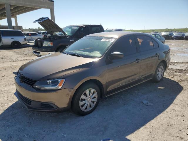 Image 1 of 2013 VOLKSWAGEN JETTA BASE 2013 with VIN 3VW1K7AJ2DM257627