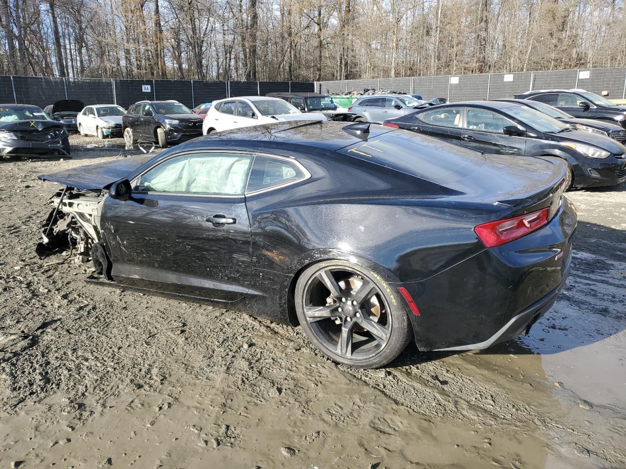 Image 2 of 2018 CHEVROLET CAMARO LT 2018 with VIN 1G1FB1RX5J0105377