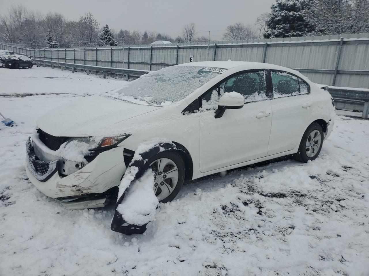 Image 1 of 2015 HONDA CIVIC LX 2015 with VIN 19XFB2F57FE226216