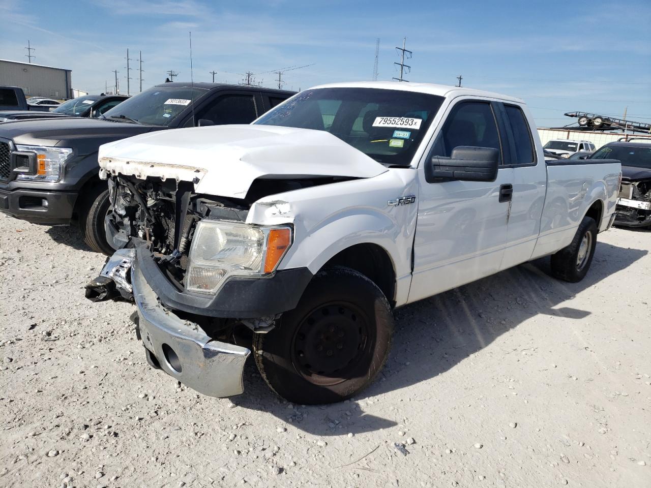 Image 1 of 2014 FORD F150 SUPER CAB 2014 with VIN 1FTFX1CF6EKG22285