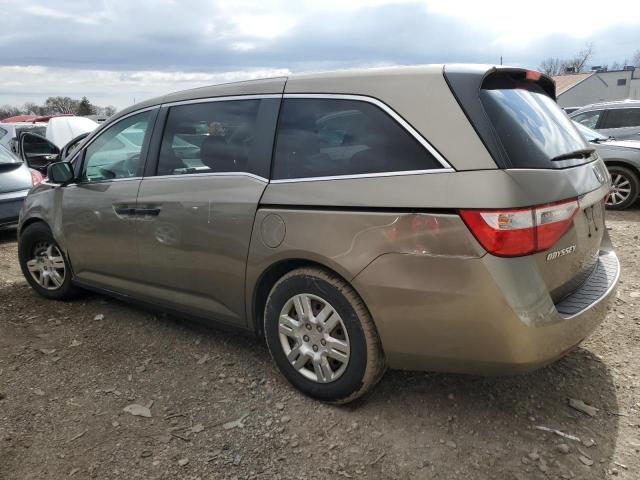 Image 2 of 2013 HONDA ODYSSEY LX 2013 with VIN 5FNRL5H26DB047445
