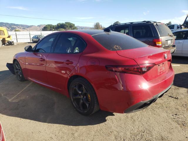 Image 2 of 2019 ALFA ROMEO GIULIA  2019 with VIN ZARFAMAN6K7605407