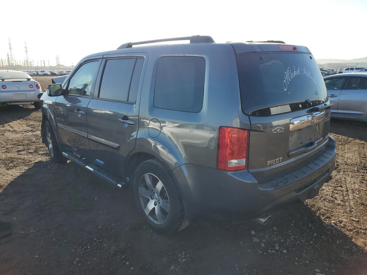 Image 2 of 2012 HONDA PILOT TOURING 2012 with VIN 5FNYF3H93CB029049