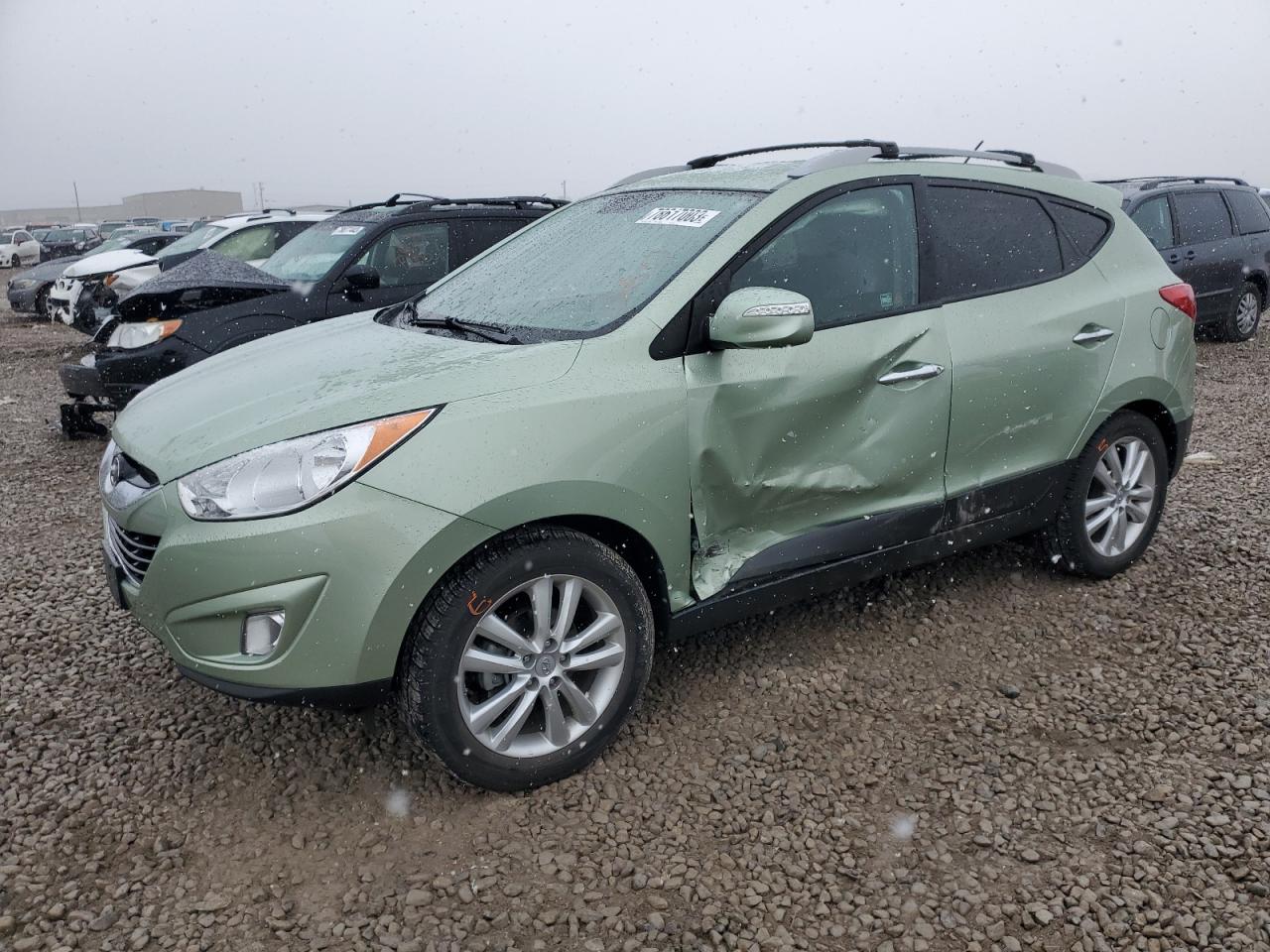 Image 1 of 2011 HYUNDAI TUCSON GLS 2011 with VIN KM8JU3ACXBU158422