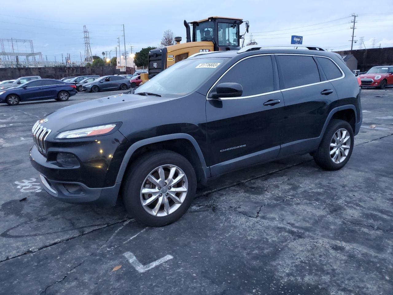 Image 1 of 2015 JEEP CHEROKEE LIMITED 2015 with VIN 1C4PJMDS4FW738372