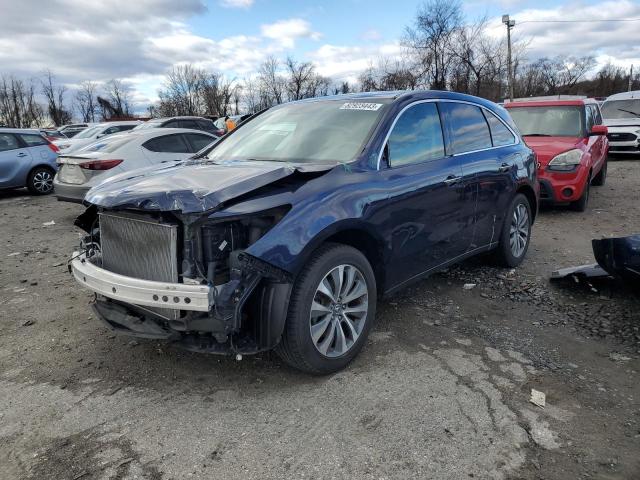 Image 1 of 2016 ACURA MDX TECHNOLOGY 2016 with VIN 5FRYD3H41GB008201