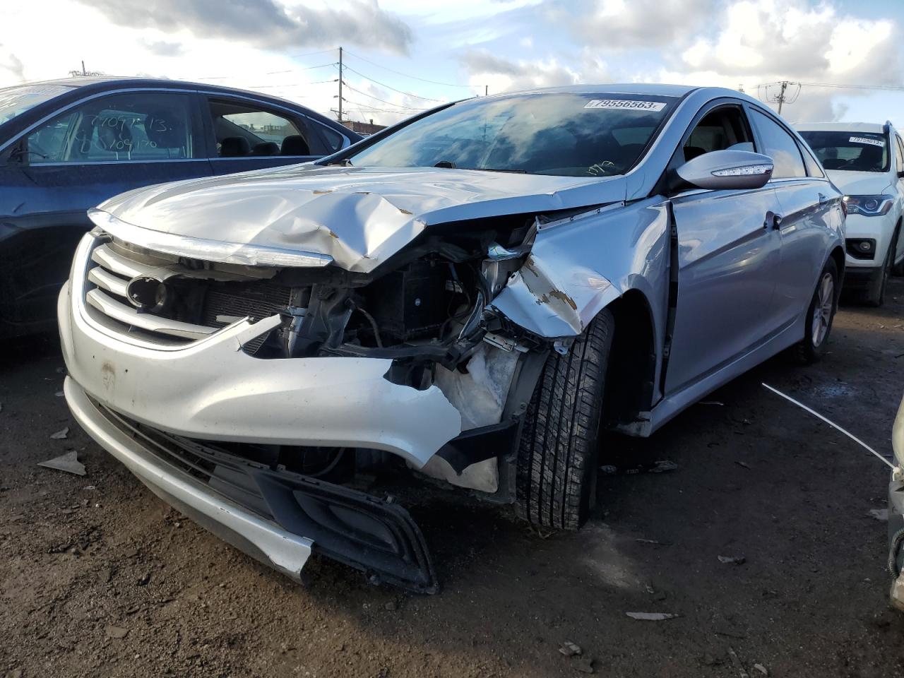 Изображение 1 2014 HYUNDAI SONATA GLS 2014 с VIN 5NPEB4AC9EH932143