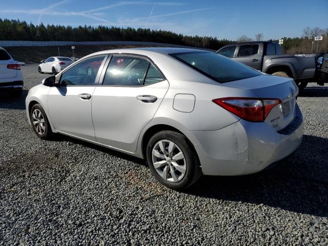 Image 2 of 2015 TOYOTA COROLLA L 2015 with VIN 2T1BURHE8FC360729