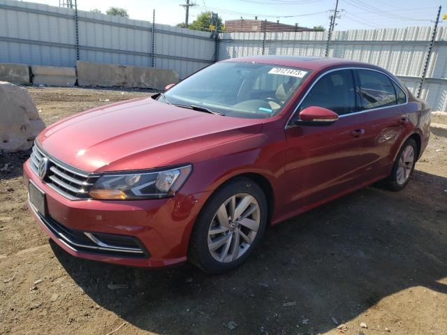 Image 1 of 2018 VOLKSWAGEN PASSAT SE 2018 with VIN 1VWBA7A39JC010952