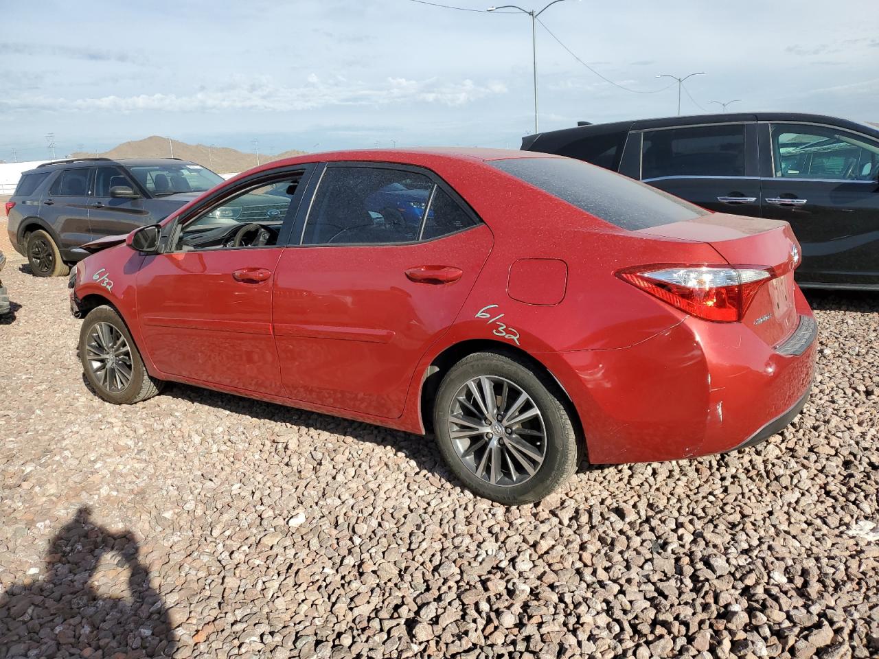Изображение 2 2016 TOYOTA COROLLA L 2016 с VIN 5YFBURHE0GP392639