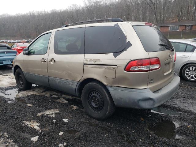 Image 2 of 2002 TOYOTA SIENNA LE 2002 with VIN 4T3ZF13C32U435644