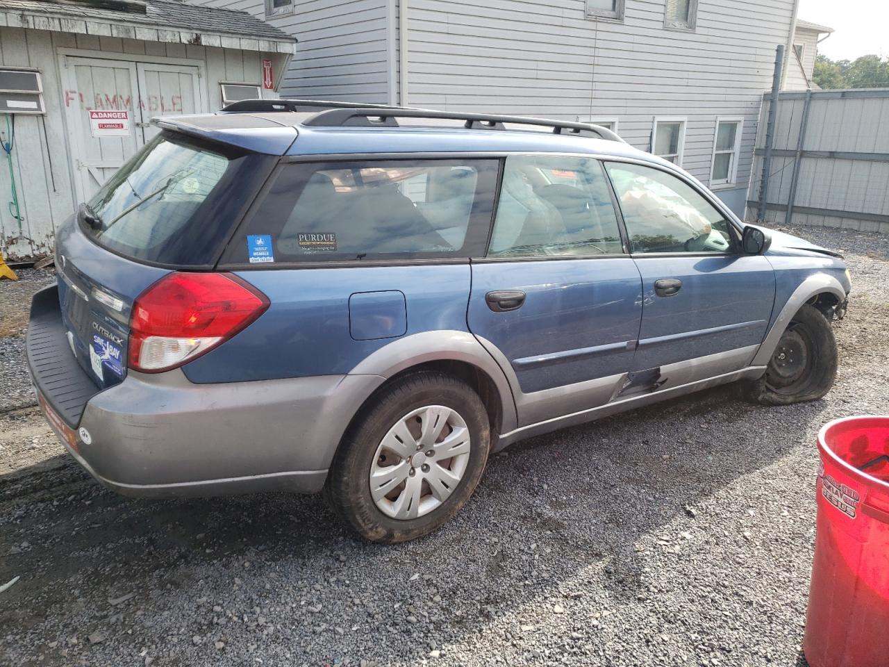 Изображение 3 2008 SUBARU OUTBACK  2008 с VIN 4S4BP60C686345653