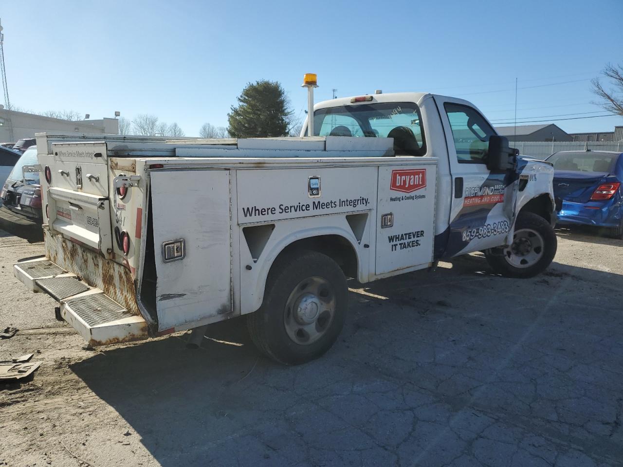 Obraz 3 z 2008 FORD F250 SUPER DUTY 2008 z VIN 1FDNF21568EE31494