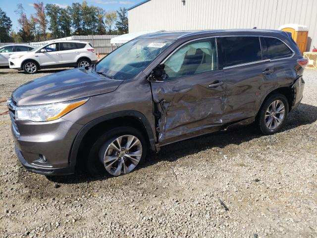 Obraz 1 z 2015 TOYOTA HIGHLANDER XLE 2015 z VIN 5TDKKRFH7FS069682