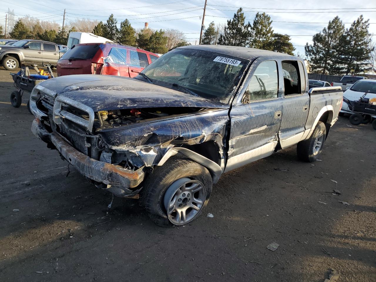 2004 DODGE DAKOTA QUAD SLT 2004 image