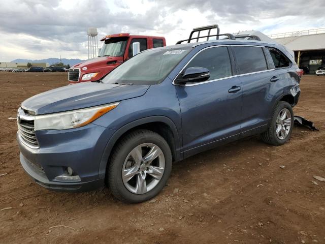 Изображение 1 2015 TOYOTA HIGHLANDER LIMITED 2015 с VIN 5TDYKRFH2FS106194