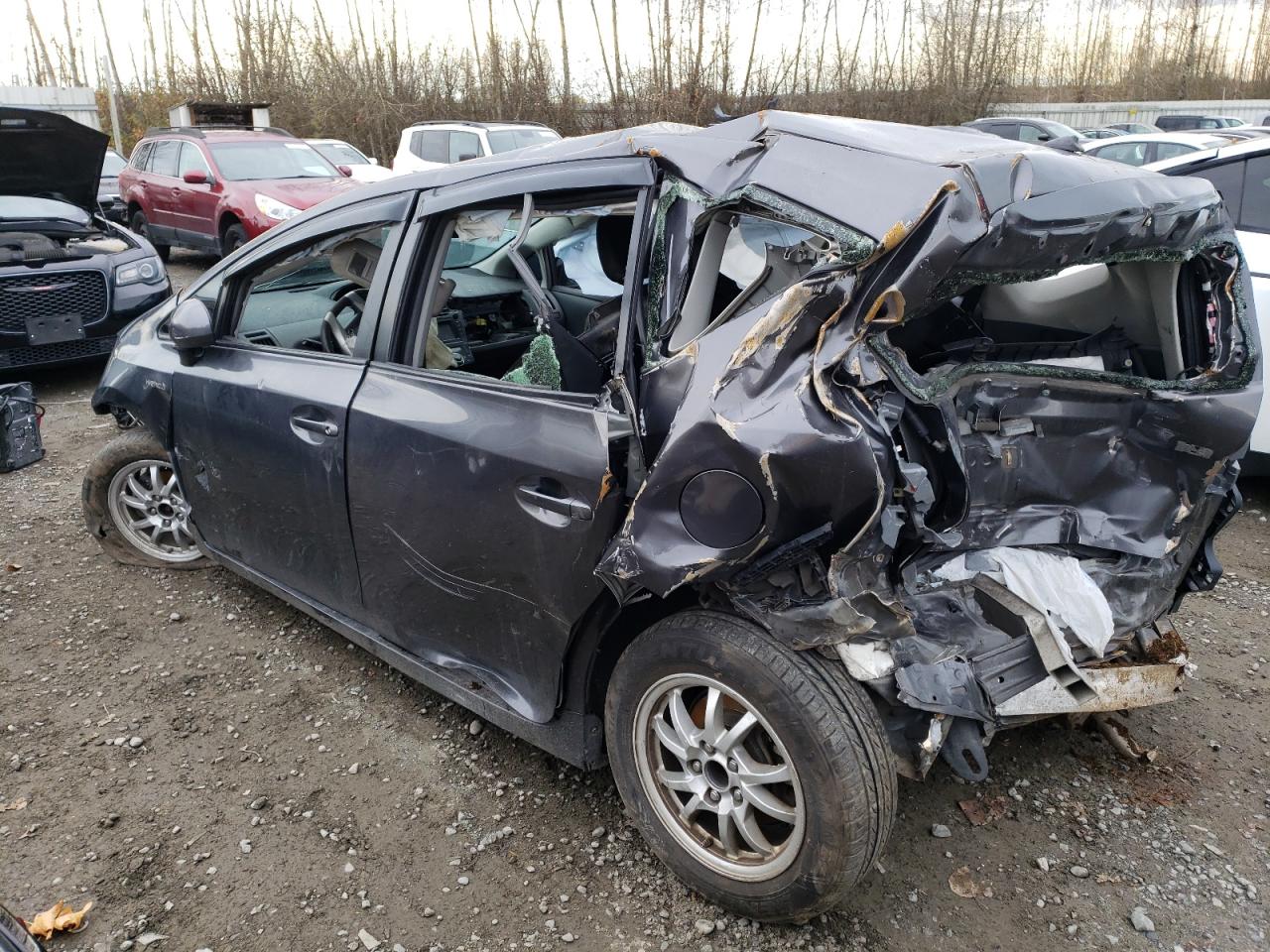 Obraz 2 z 2014 TOYOTA PRIUS V  2014 z VIN JTDZN3EU5EJ004634