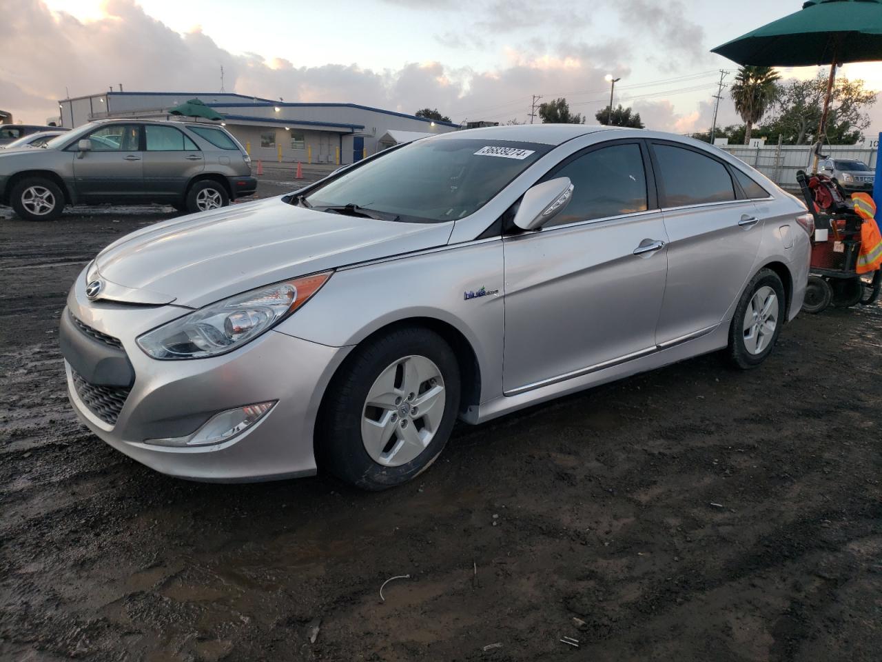 Изображение 1 2012 HYUNDAI SONATA HYBRID 2012 с VIN KMHEC4A41CA042449