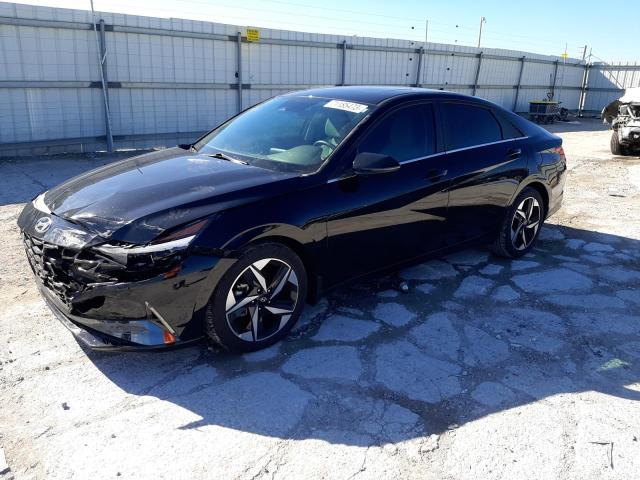 Image 1 of 2022 HYUNDAI ELANTRA LIMITED 2022 with VIN KMHLP4AG3NU337219