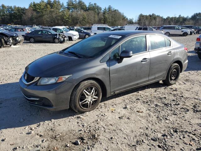 Image 1 of 2013 HONDA CIVIC LX 2013 with VIN 2HGFB2F52DH569518
