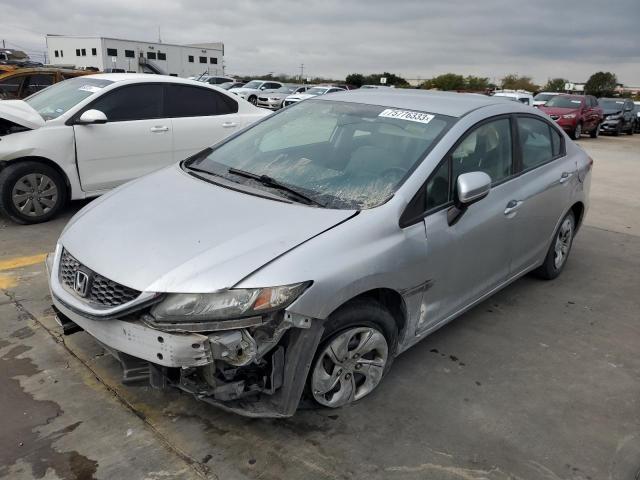 Image 1 of 2015 HONDA CIVIC LX 2015 with VIN 2HGFB2F54FH559088