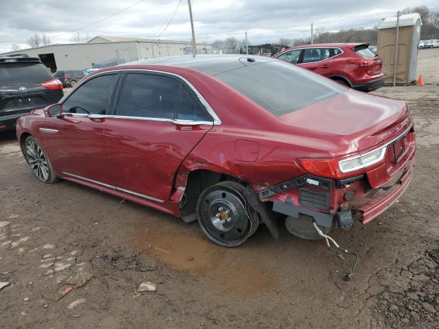 Изображение 2 2017 LINCOLN CONTINENTAL SELECT 2017 с VIN 1LN6L9TK4H5623358