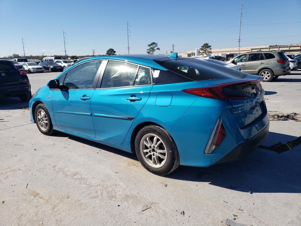 Image 2 of 2021 TOYOTA PRIUS PRIME LE 2021 with VIN JTDKAMFPXM3196728
