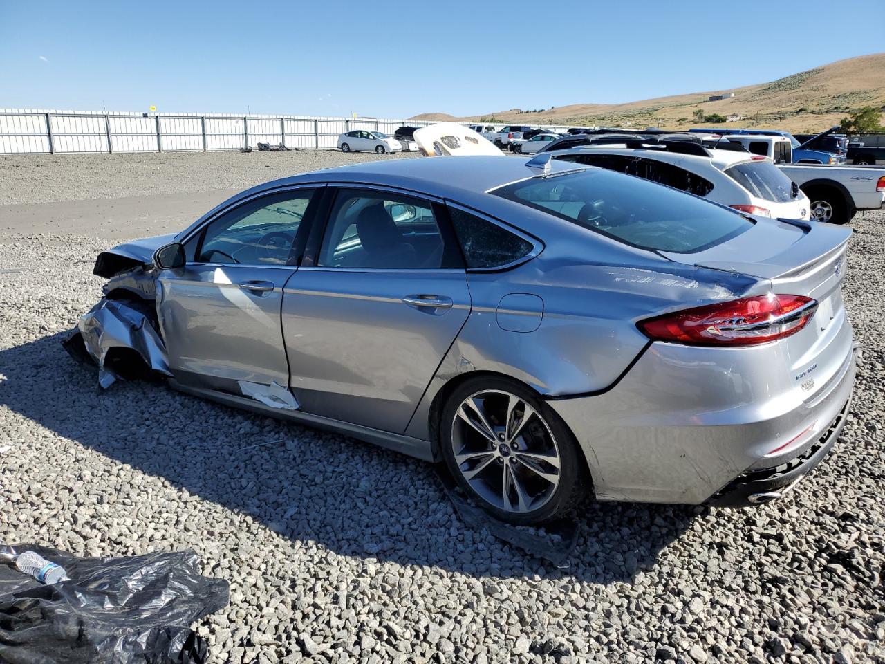 Image 2 of 2020 FORD FUSION TITANIUM 2020 with VIN 3FA6P0D98LR194186