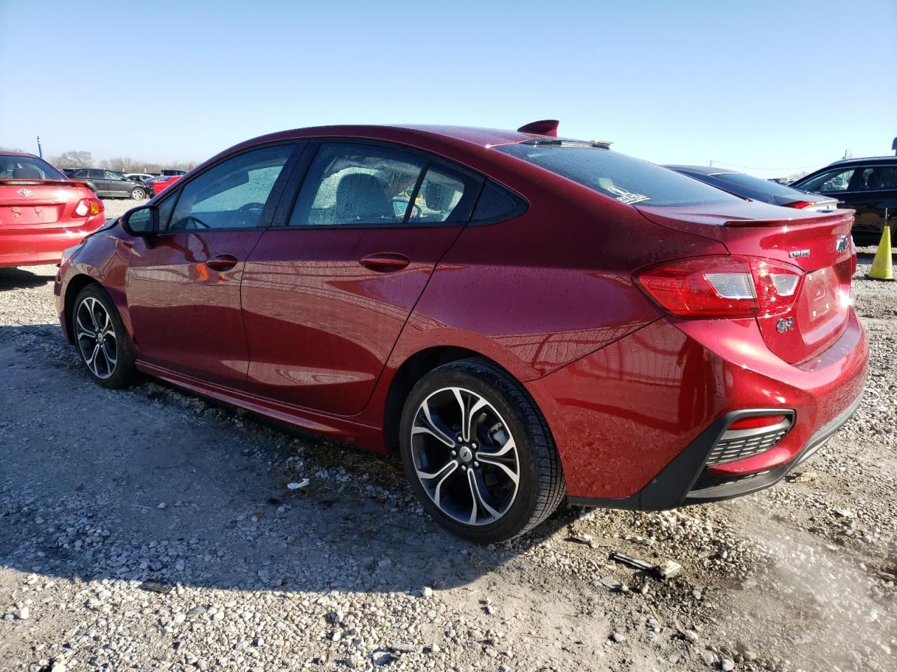 Image 2 of 2019 CHEVROLET CRUZE LT 2019 with VIN 1G1BE5SM2K7122952