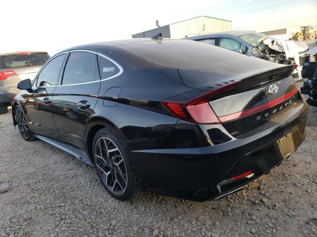 Изображение 2 2023 HYUNDAI SONATA N LINE 2023 с VIN KMHL14JC9PA260102