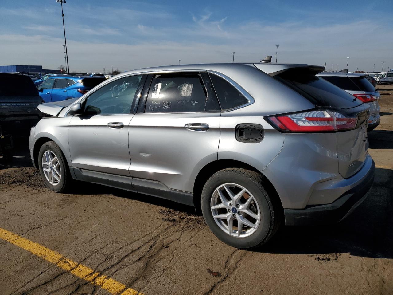 Image 2 of 2021 FORD EDGE SEL 2021 with VIN 2FMPK3J91MBA03075