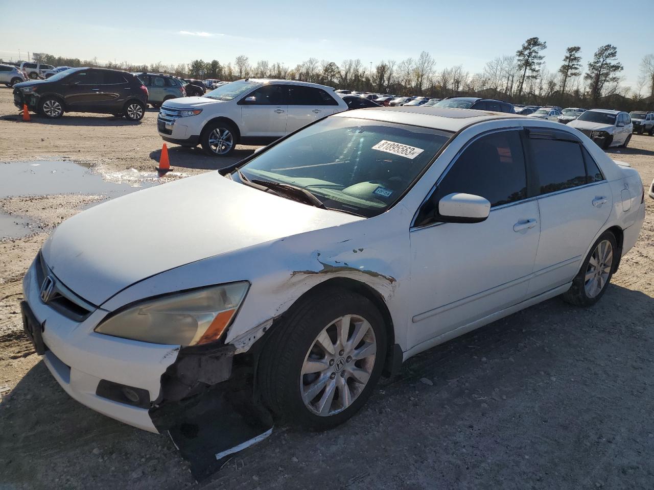 Изображение 1 2007 HONDA ACCORD EX 2007 с VIN 1HGCM66867A052529