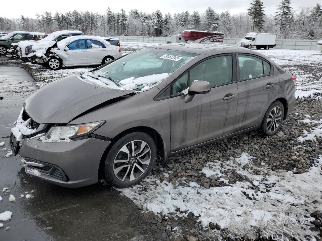 Изображение 1 2013 HONDA CIVIC EX 2013 с VIN 19XFB2F80DE261543
